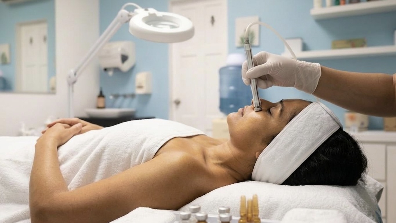 Basic Facial + Microdermabrasion